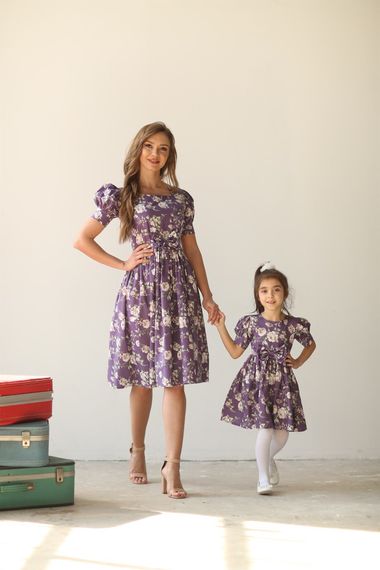 Purple Flower Girl Dress - photo 2