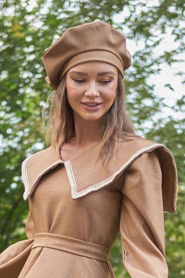 Tan Vintage Painter Hat