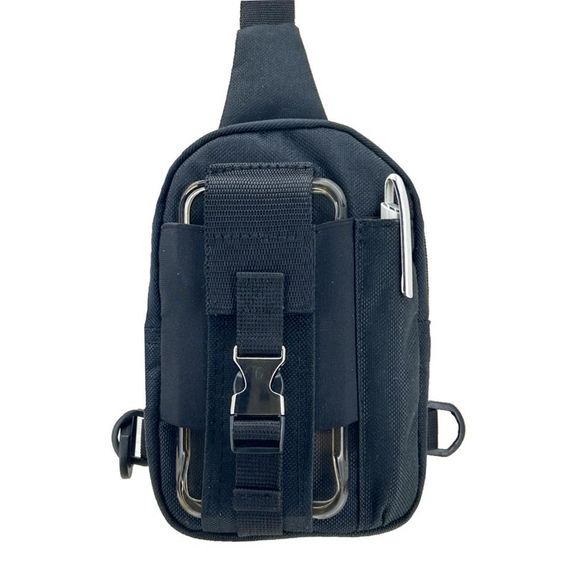 Нагрудник и рюкзак Tactical 610D Cordura, черный - фото 2