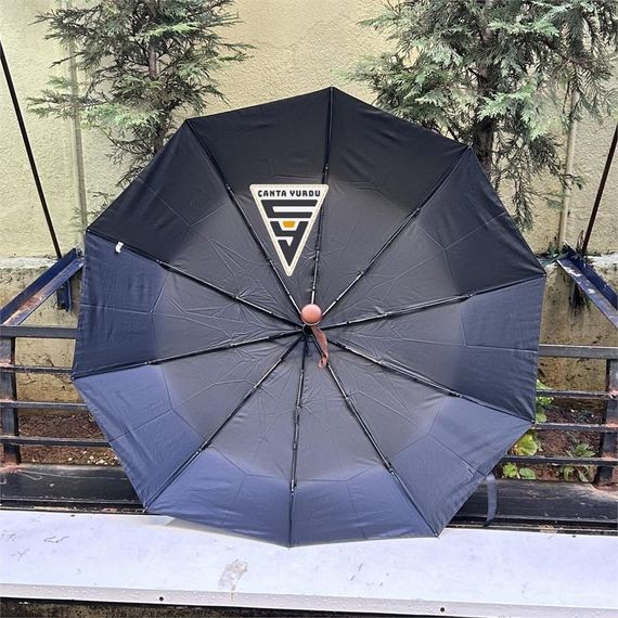 Полностью автоматический зонт Marlux диаметром 100 см, черный - фото 4