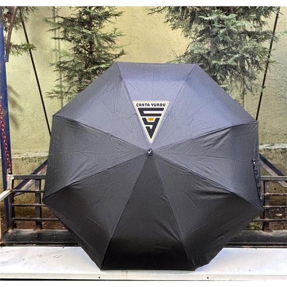 Повністю автоматична парасолька Marlux XL 120 см чорна - фото 4