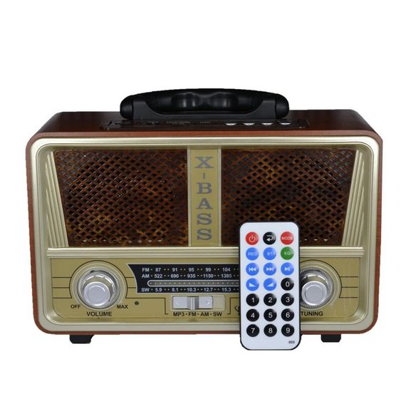 Retro Nostalgic Mdu112bt Radio USB/SD Music Player Radio with Bluetooth Control - photo 4