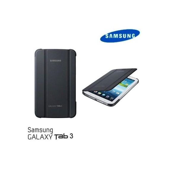 Samsung T210 Galaxy Tab 3 7.0 "Bookcover Tablet Case Black - صورة 2