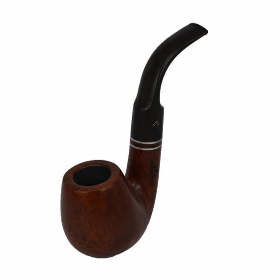 Şahin Üç Yıldız Oom Paul 9 mm Filtered Ebonite Handle Pipe Cy510 - photo 5