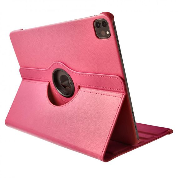 iPad Pro 12.9 (2020) Case 360 Tablet Leather Case Pink