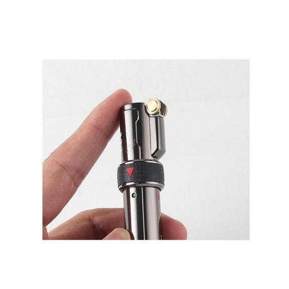 Jobon 3 Jet Torch Butane Lighter Silver - photo 3