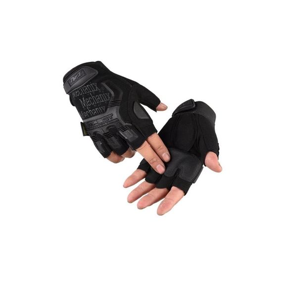 Тактические перчатки Mechanix Cay229 L размер, черные, с защитой из резины, для охоты, беспрецедентный захват и удобство в любых условиях - фото 1