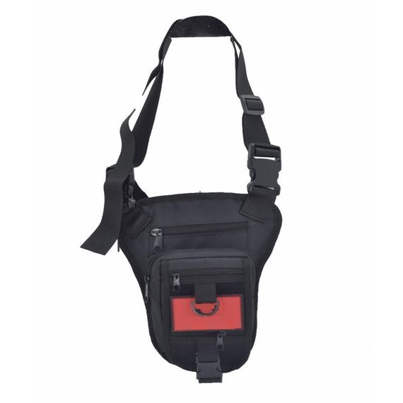 Gun Holder Waist Leg Shoulder Bag Black - photo 1