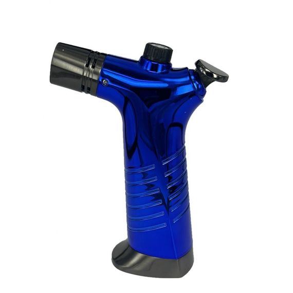 Double Flame Desktop Torch Jet Lighter Blue - photo 1