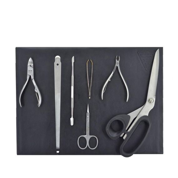 Barber Beauty Salon Magnetic Scissors Stand Black - photo 1