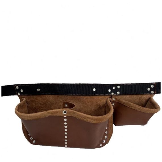 Genuine Leather Technician Tools Nail Apron Waist Bag Taba - photo 1