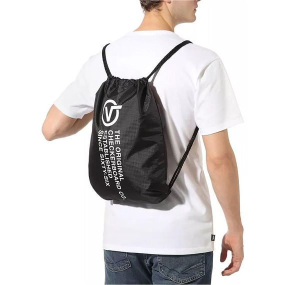 Vans Drawstring Bag with Lettering Black - photo 3