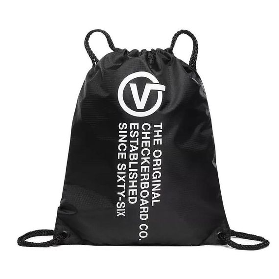 Vans Drawstring Bag with Lettering Black - photo 1