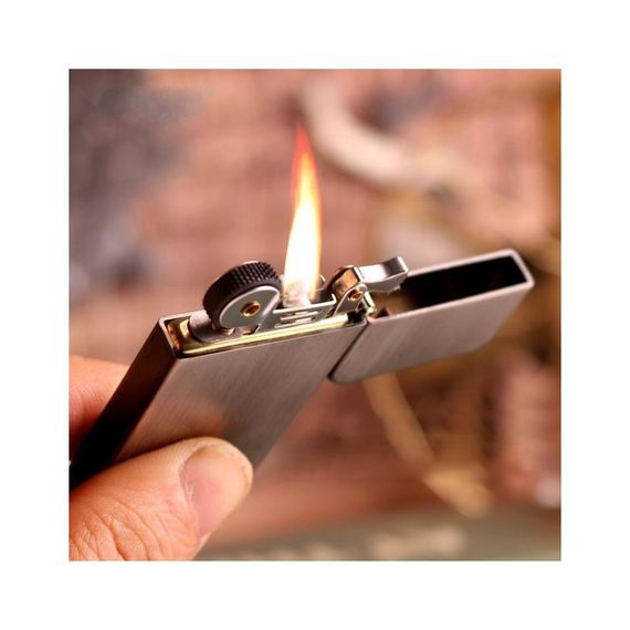 Zorro Ultra Slim Petrol Lighter Metallic - photo 2