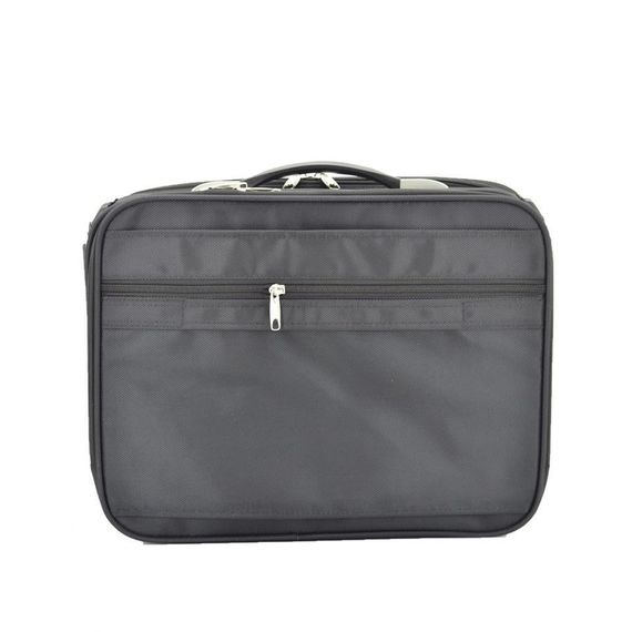 Fabric Tool Briefcase and Laptop Bag with Lock Case 17 Inch Black - photo 2