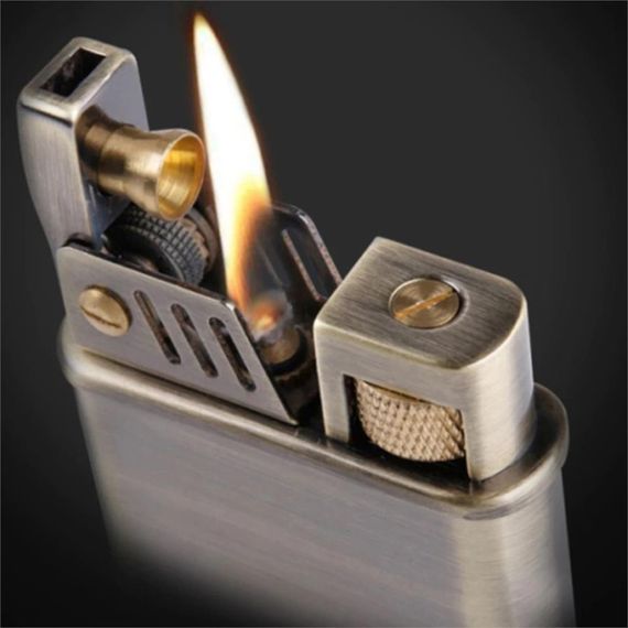 Zorro Sm-549T Gasoline Retro Lighter Bronze - photo 4