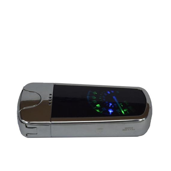 Usb Rechargeable Led Speedometer Electronic Lighter Silver - photo 4