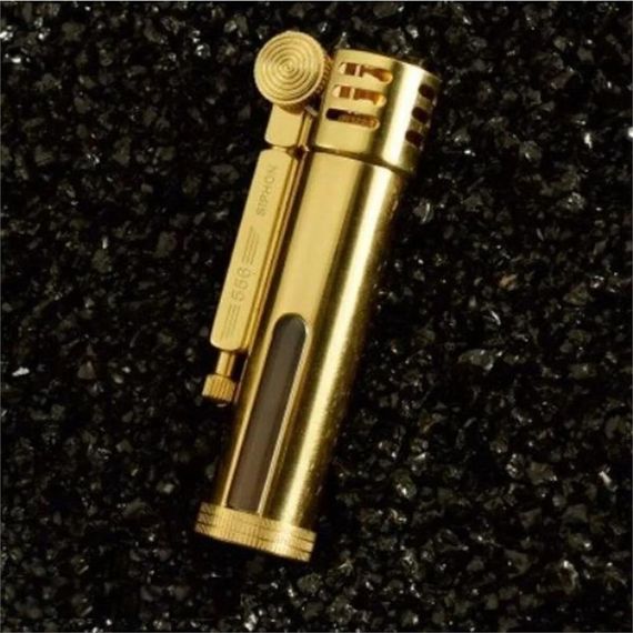 Zorro Z556 Gasoline Glass Mukhtar Lighter Golden Yellow - photo 3