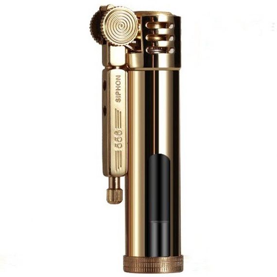 Zorro Z556 Gasoline Glass Mukhtar Lighter Golden Yellow - photo 1