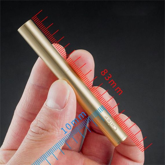 Ultra Slim Gasoline Cylinder Lighter Gold - photo 5