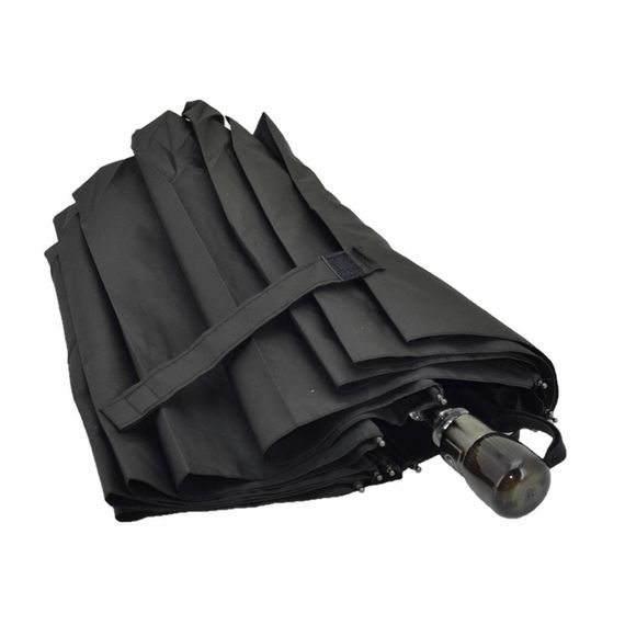 Semi Automatic Polyamide Fabric 10 String Umbrella Black - photo 3