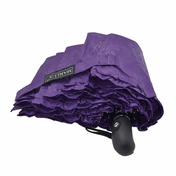 Marlux 1212 Patterned Fully Automatic Women's Umbrella Purple - photo 2