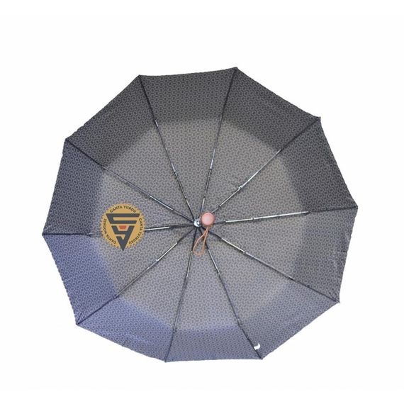 Marlux Wooden Handle Fully Automatic Umbrella Patterned Black - photo 5