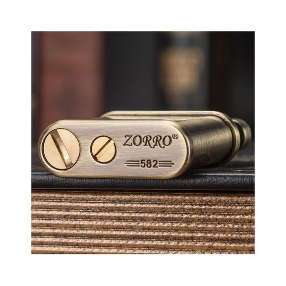 Zorro Z582 Gasoline Retro Lighter Black - photo 3