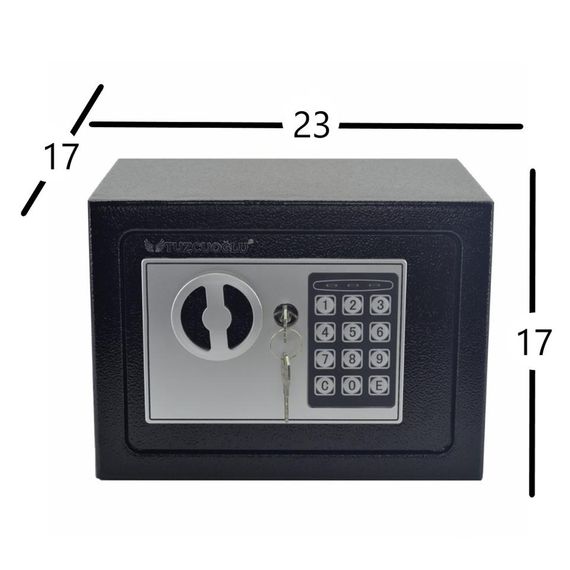 Electronic Password and Locked Steel Box Safe 23x17 - photo 2