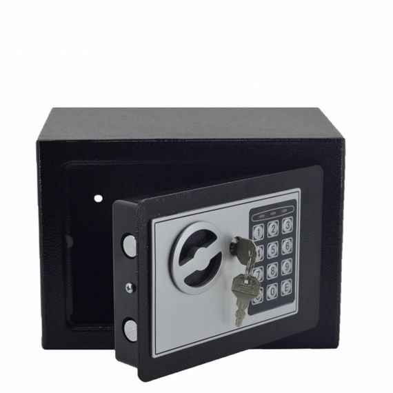 Electronic Password and Locked Steel Box Safe 23x17 - photo 1