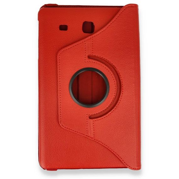 Samsung Galaxy T560 Tab E 9.7 Case 360 Tablet Leather Cover Red - photo 1