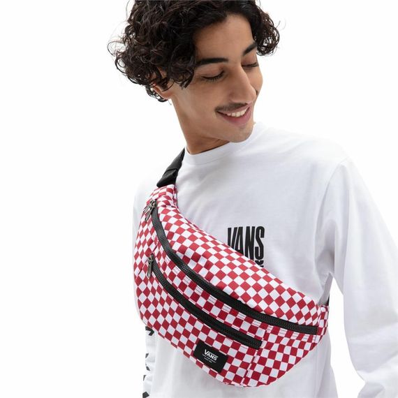 Vans Ward Cross Bodybag Bel Çantası Kırmızı - fotoğraf 2