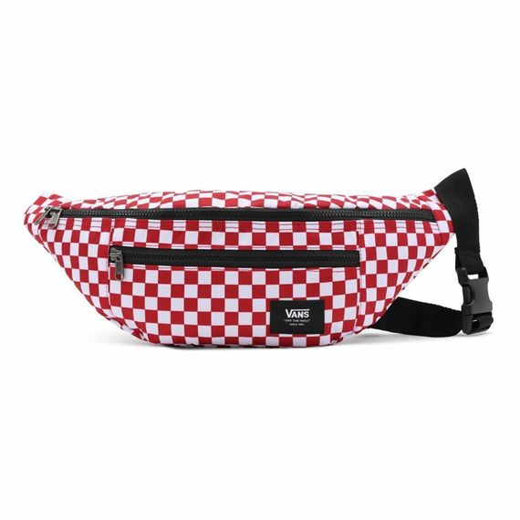 Vans Ward Cross Bodybag Bel Çantası Kırmızı - fotoğraf 1