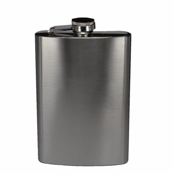 Steel 9 fl Oz 304 Stainless Steel 265 Ml Flask 13x9 - photo 1