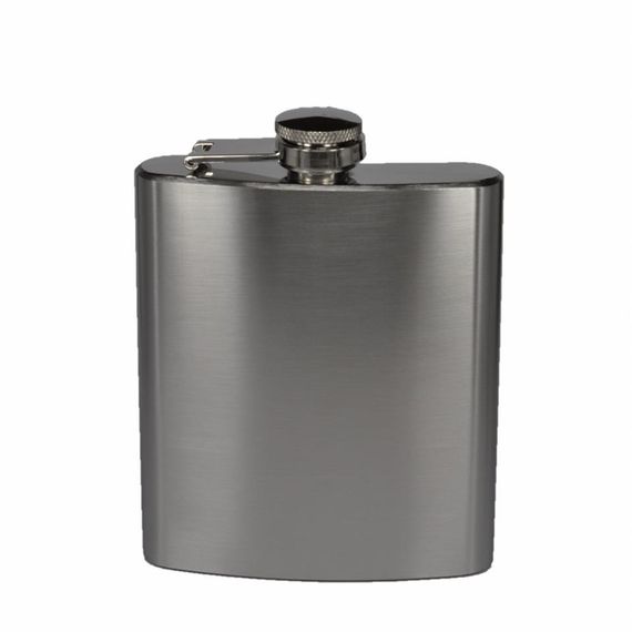 Steel 7 fl Oz 304 Stainless Steel 210 Ml Drinking Flask 10x9 - photo 1