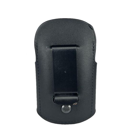 Організатор для стетоскопа з натуральної шкіри чорного кольору, легкий, ідеальний для лікарів та медсестер, зручний в носінні та використанні - фото 3