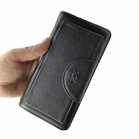 Diga Hakiki Deri 2003 Kartlık Telefon El Çantası Siyah - photo 5