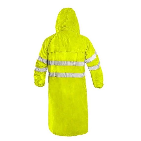 Reflektörlü 150D Pardesü Yağmurluk Sarı - fotoğraf 2