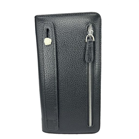 Diga Hakiki Deri 2003 Kartlık Telefon El Çantası Siyah - photo 3