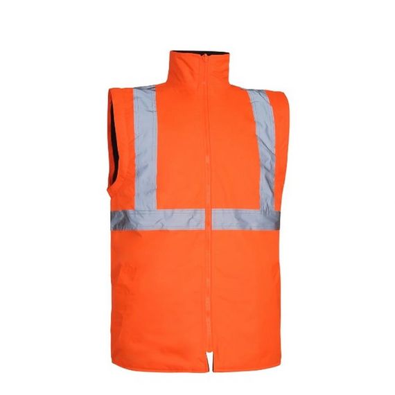 Reflektörlü 5+1 Farklı Kullanımlı Oxford 300D Parka Turuncu - صورة 4