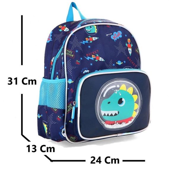 Ççs 51766 Okul Sırt Çantası Mavi - fotoğraf 2