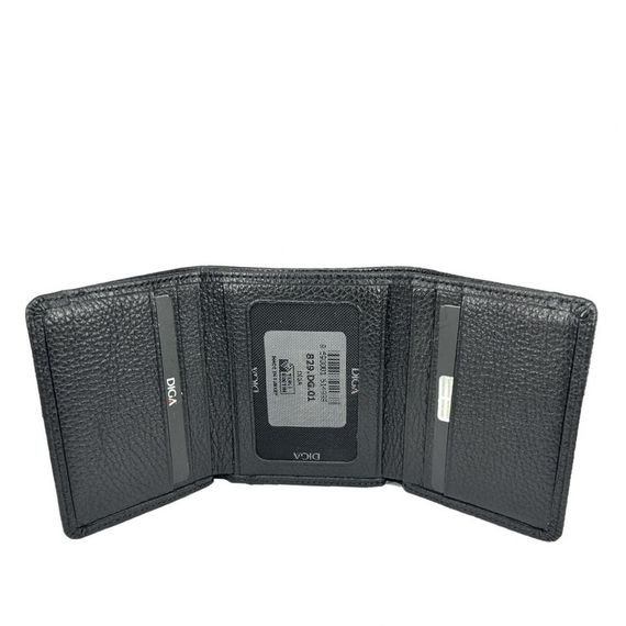 Diga 829 Hakiki Deri Üç Kat Cüzdan Siyah - фото 1