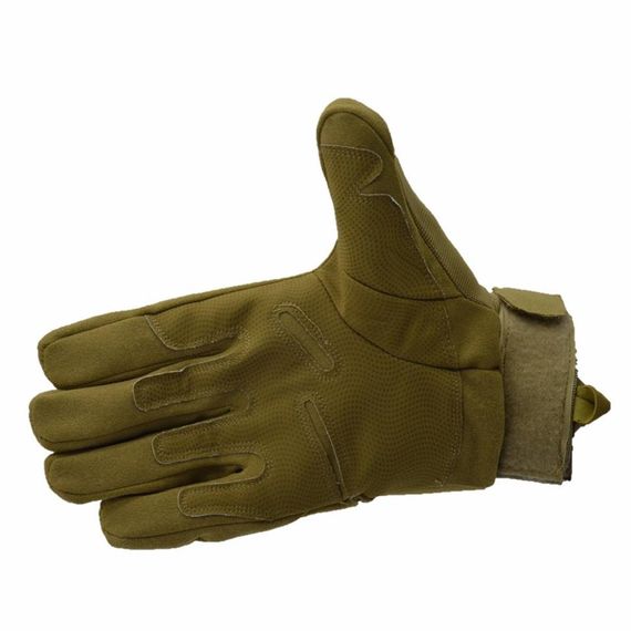 Тактические перчатки XL Tam Boy, бежевые, идеальны для охоты, обеспечивают защиту суставов и надежный захват в любых условиях - фото 4