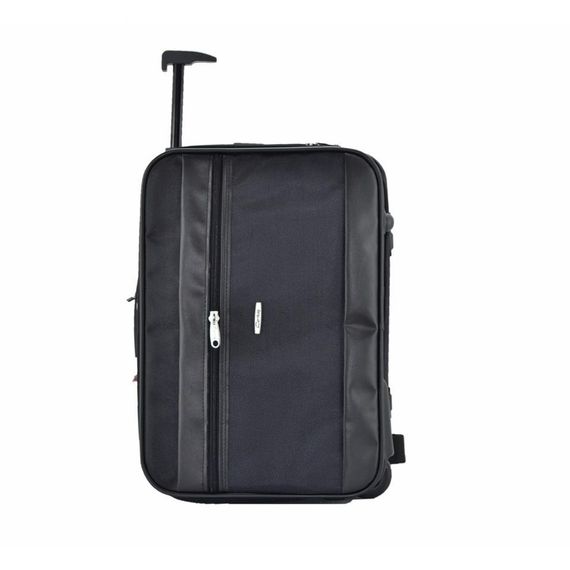 Çekçekli Kabin Boy Seyahat ve Business Çanta  42 Cm Siyah  - photo 1