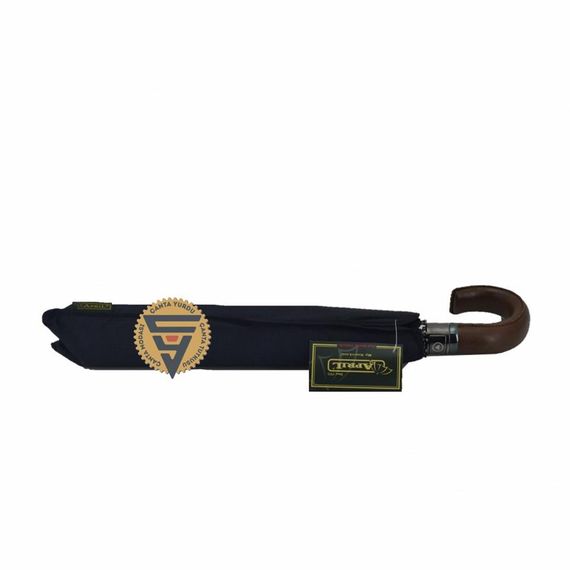Snotline 39-G Lord Short Leather Handle 10 String Umbrella Black - photo 2