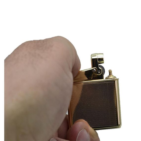 Promise Gasoline Lighter Mukhtar Lighter Gold Color - photo 5