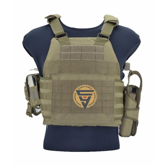 Special Cordura Hücum Yeleği Bej - صورة 3