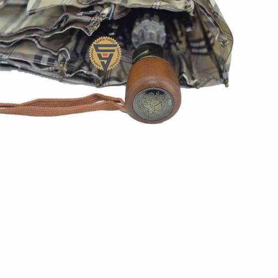 Квітневий A-228-L Спеціальний Міні Автоматичний 10-промінний Парасоль Бежевий - фото 5