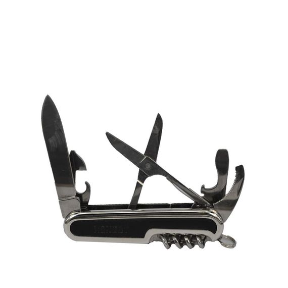 Honest Card Holder Pocket Knife and Key Chain Set Black - photo 4