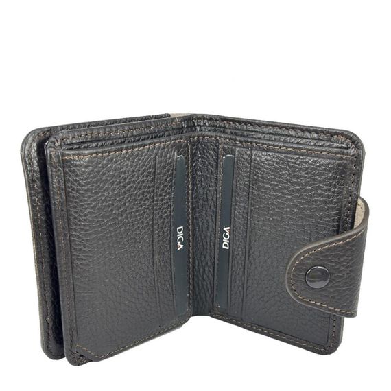 Diga 110 Hakiki Deri Kartlık Cüzdan Kahve - фото 4